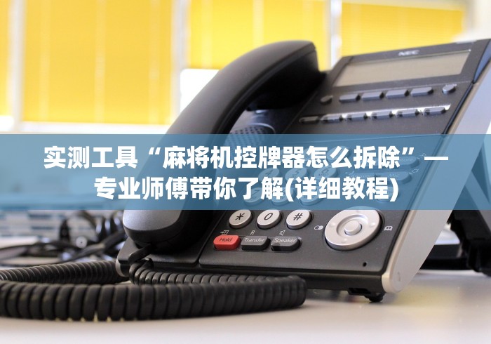 实测工具“麻将机控牌器怎么拆除”—专业师傅带你了解(详细教程)