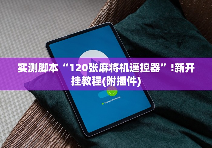 实测脚本“120张麻将机遥控器”!新开挂教程(附插件)