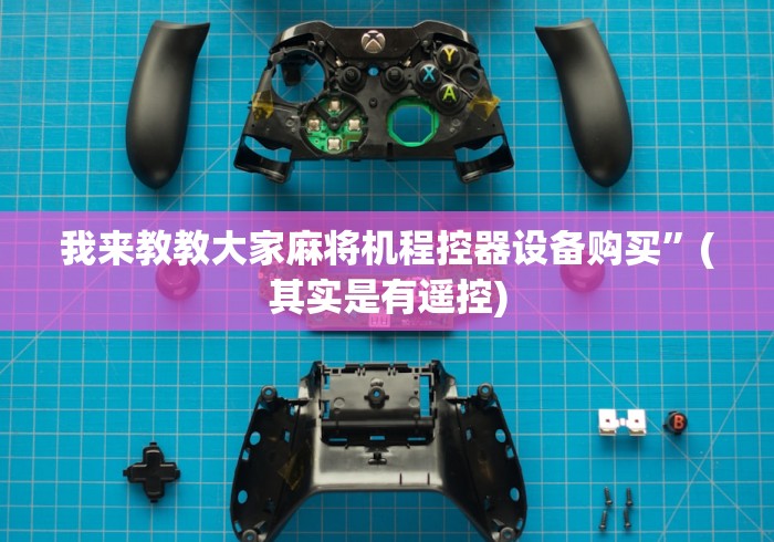 最新引进“个人安装麻将机程控器!专业师傅带你一起了解(确实遥控)