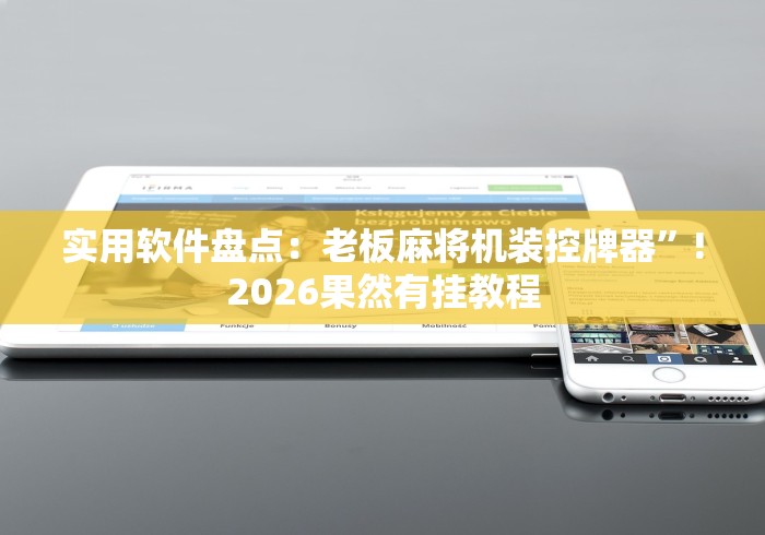 实用软件盘点：老板麻将机装控牌器”!2026果然有挂教程