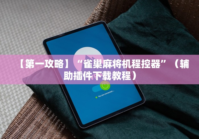 【第一攻略】“雀巢麻将机程控器”(辅助插件下载教程) 【第一攻略】“雀巢麻将机程控器”(辅助插件下载教程)