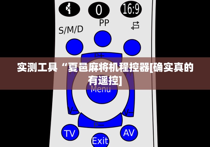 实测工具“夏邑麻将机程控器[确实真的有遥控]