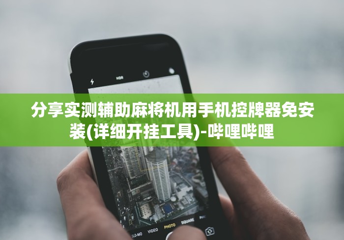 分享实测辅助麻将机用手机控牌器免安装(详细开挂工具)-哔哩哔哩