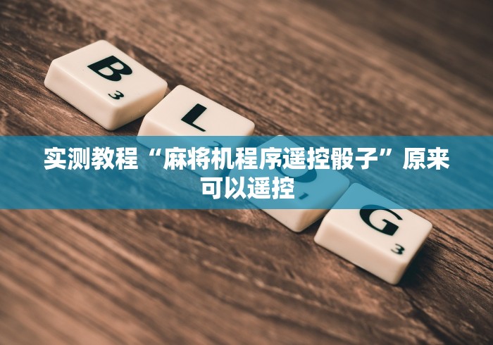 实测教程“麻将机程序遥控骰子”原来可以遥控 实测教程“麻将机程序遥控骰子”原来可以遥控