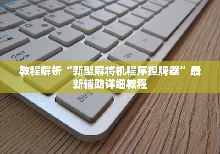 教程解析“新型麻将机程序控牌器”最新辅助详细教程 教程解析“新型麻将机程序控牌器”最新辅助详细教程