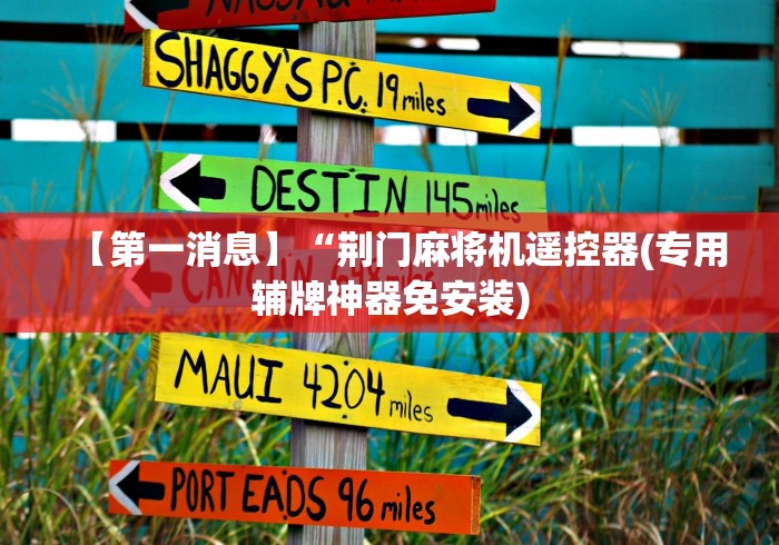 【第一消息】“荆门麻将机遥控器(专用辅牌神器免安装)