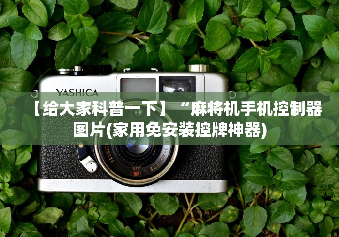 【给大家科普一下】“麻将机手机控制器图片(家用免安装控牌神器)