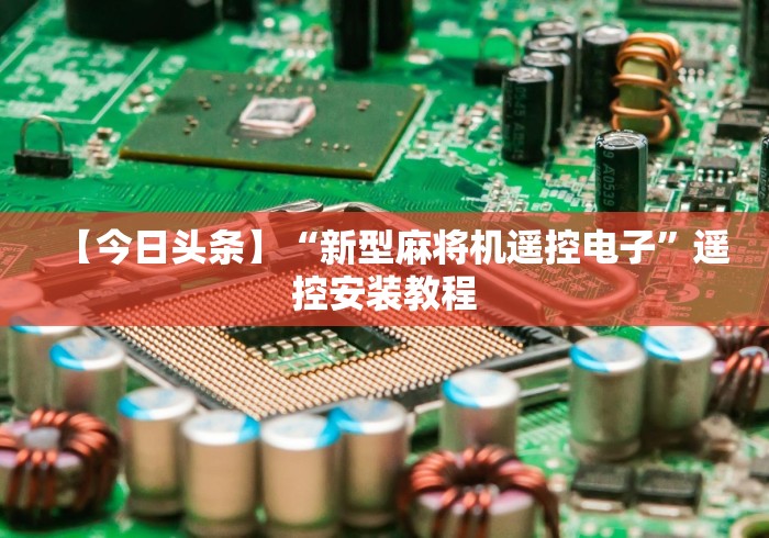 【今日头条】“新型麻将机遥控电子”遥控安装教程 【今日头条】“新型麻将机遥控电子”遥控安装教程