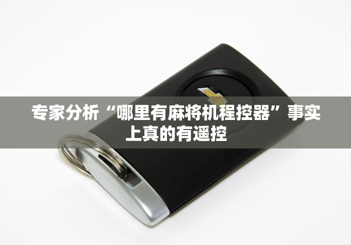 专家分析“哪里有麻将机程控器”事实上真的有遥控