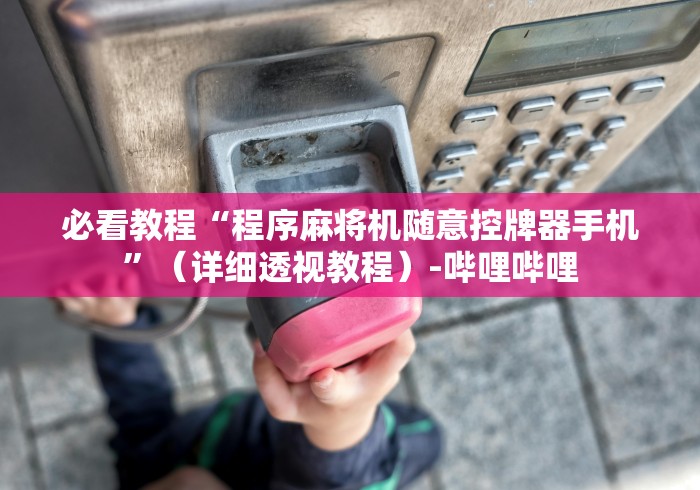 必看教程“程序麻将机随意控牌器手机”（详细透视教程）-哔哩哔哩