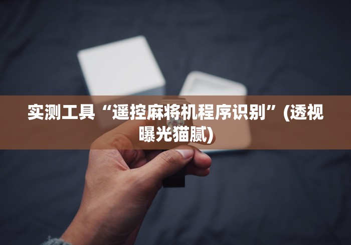 实测工具“遥控麻将机程序识别”(透视曝光猫腻) 实测工具“遥控麻将机程序识别”(透视曝光猫腻)