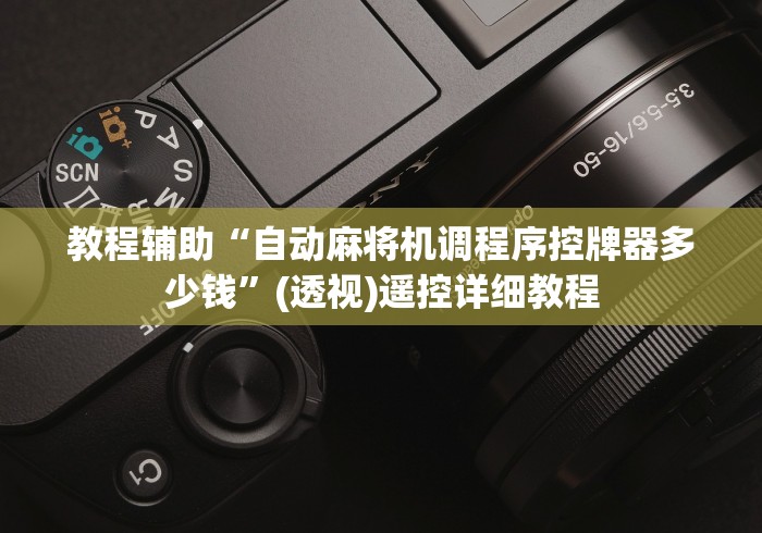 教程辅助“自动麻将机调程序控牌器多少钱”(透视)遥控详细教程
