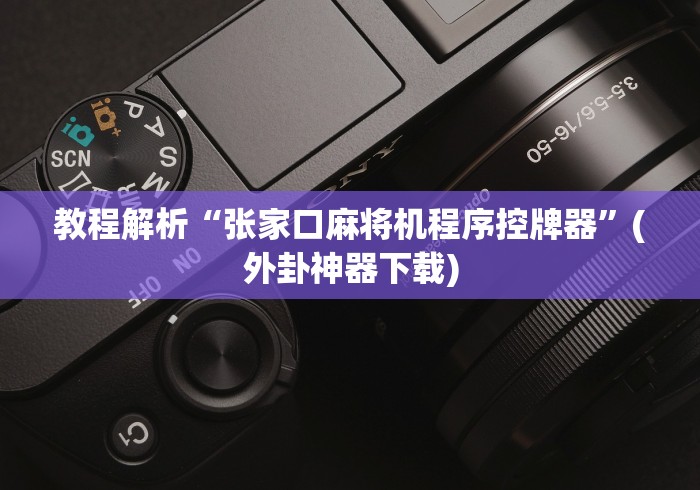 教程解析“张家口麻将机程序控牌器”(外卦神器下载) 教程解析“张家口麻将机程序控牌器”(外卦神器下载)