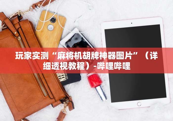 玩家实测“麻将机胡牌神器图片”(详细透视教程)-哔哩哔哩 玩家实测“麻将机胡牌神器图片”(详细透视教程)-哔哩哔哩