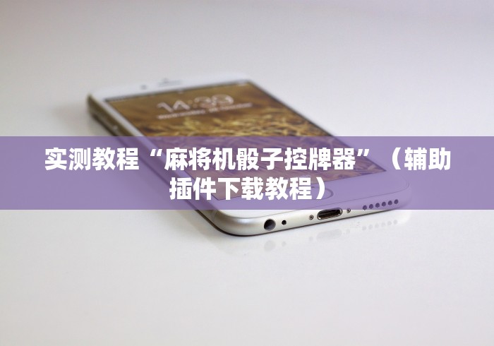 实测教程“麻将机骰子控牌器”(辅助插件下载教程) 实测教程“麻将机骰子控牌器”(辅助插件下载教程)