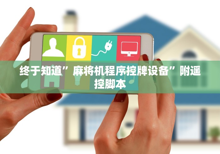 终于知道”麻将机程序控牌设备”附遥控脚本