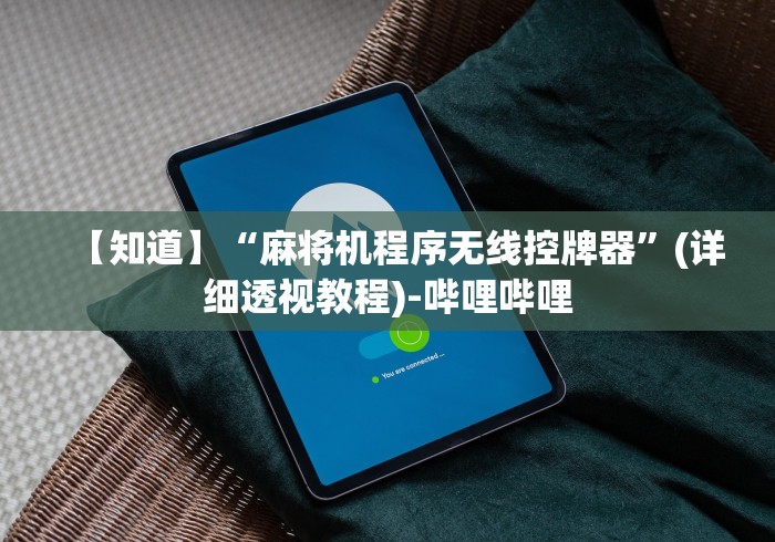 【知道】“麻将机程序无线控牌器”(详细透视教程)-哔哩哔哩