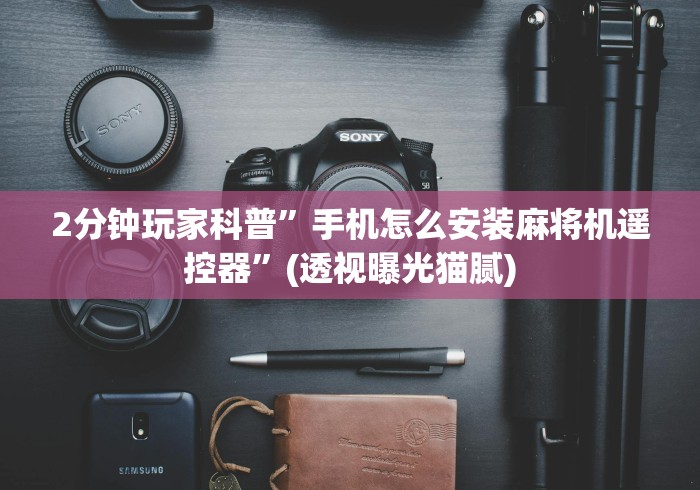 2分钟玩家科普”手机怎么安装麻将机遥控器”(透视曝光猫腻)