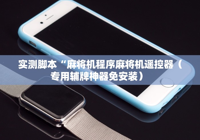 实测脚本“麻将机程序麻将机遥控器（专用辅牌神器免安装） 