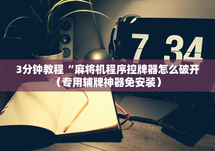 3分钟教程“麻将机程序控牌器怎么破开（专用辅牌神器免安装） 