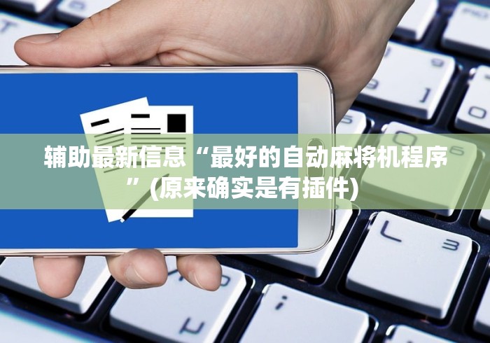 辅助最新信息“最好的自动麻将机程序”(原来确实是有插件) 