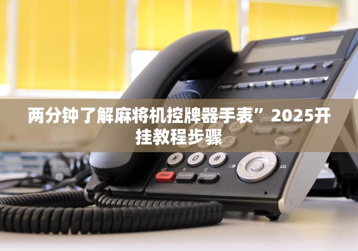 两分钟了解麻将机控牌器手表”2025开挂教程步骤