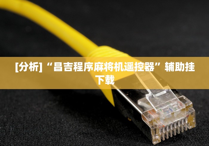 [分析]“昌吉程序麻将机遥控器”辅助挂下载