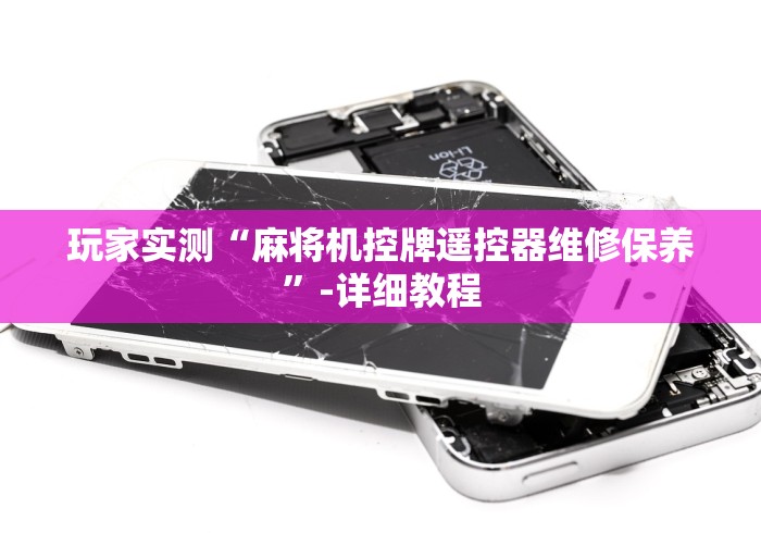 玩家实测“麻将机控牌遥控器维修保养”-详细教程