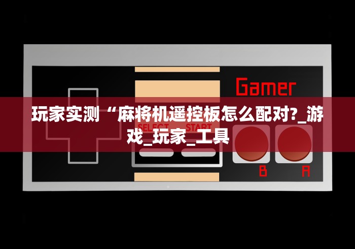 玩家实测“麻将机遥控板怎么配对?_游戏_玩家_工具