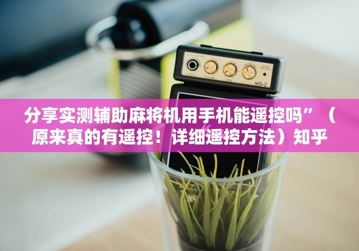 分享实测辅助麻将机用手机能遥控吗”（原来真的有遥控！详细遥控方法）知乎